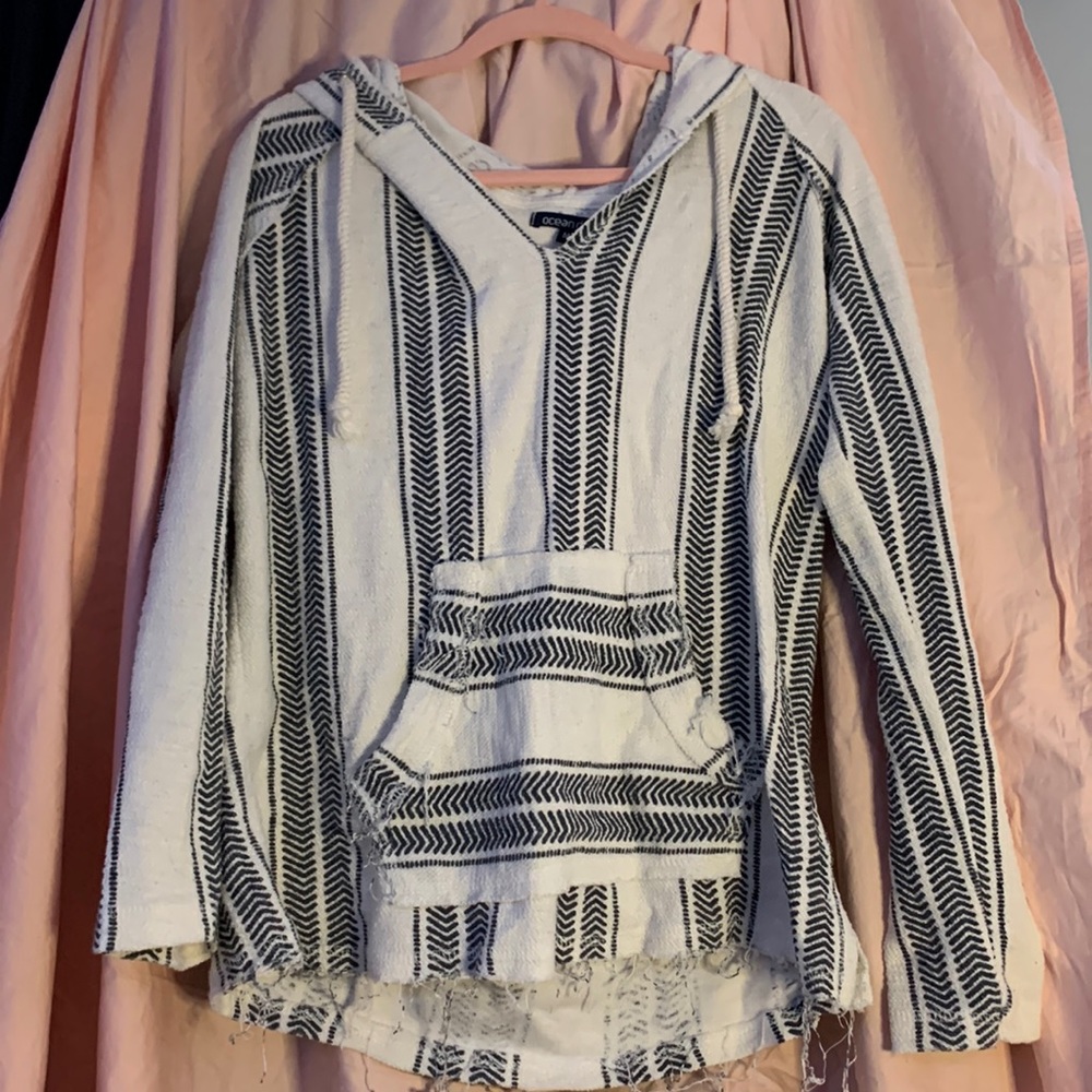 Ocean Drive Pullover Sweater with Hood